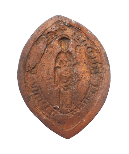 Empreinte sceau medieval - de,