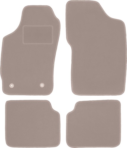 Tapis sol velours beige - sol,