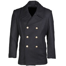 Bw Bundeswehr Marine Colani Bleu Foncé Caban Veste Manteau Court XS-4XL