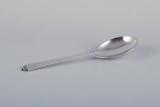 Georg Jensen Pyramid. Cuillère de service en argent sterling. Style Art Déco....