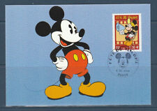 carte 1er jour fête du timbre Disney Mickey Donald 69 Lyon   2004