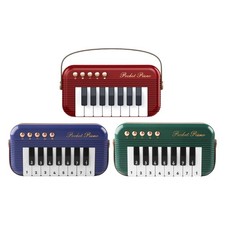 Clavier de piano pour enfants avec poignée en silicone, mini clavier