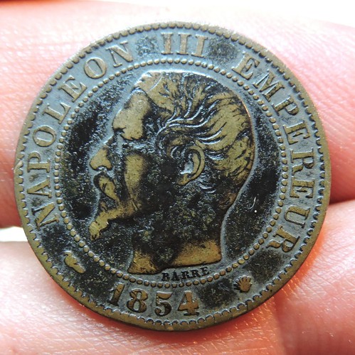 1854 france centimes - ma,
