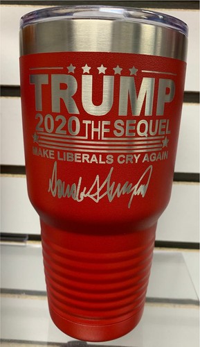 President trump laser engraved - president,