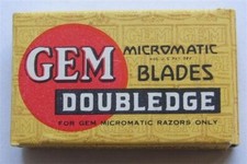 Lames de Rasoir GEM US WW2