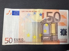 Billet de 50 euros 2002 Signé
