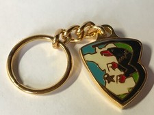 PORTE CLEF INSIGNE MILITAIRE AVION AVIATION ARMEE DE L'AIR REGION ATLANTIQUE