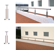 Acier Inox V2A Balustrade