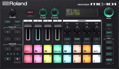 Roland 101 groovebox - mc-101,