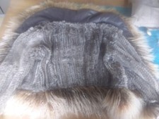 Manteau/gilet  fourrure en poils de lapin taille M/L