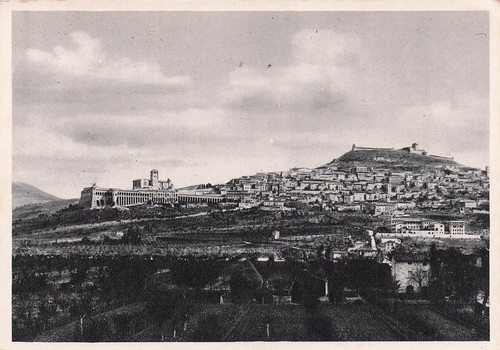 Italie assise panorama della - italie,