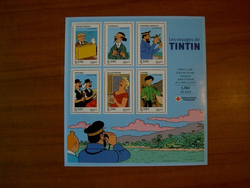France 4051 4056 109 tintin - 4051-4056,