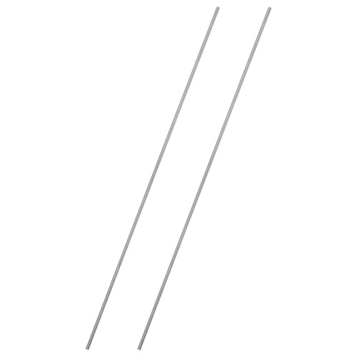 2pcs 5x0 45mm - m2.5x0.45mm, 250mm