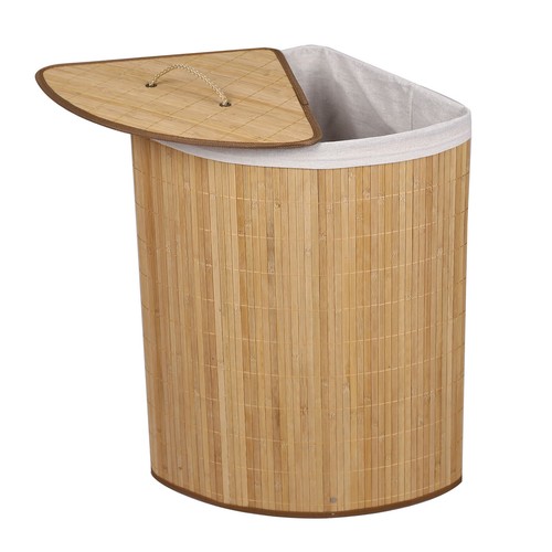 Panier linge bambou - bambou, 57l