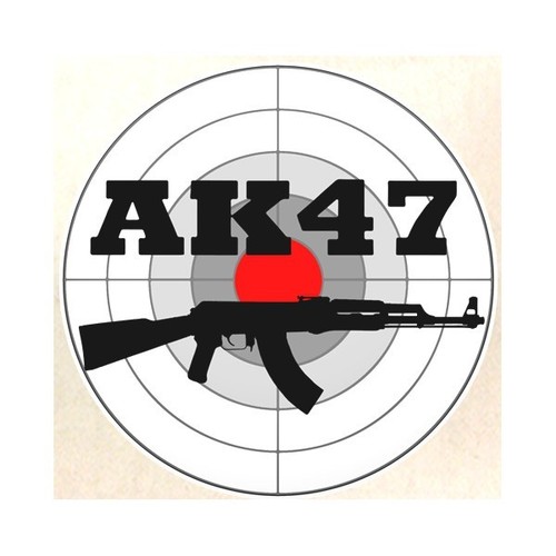 Ak47 sticker vinyle laminé - ,