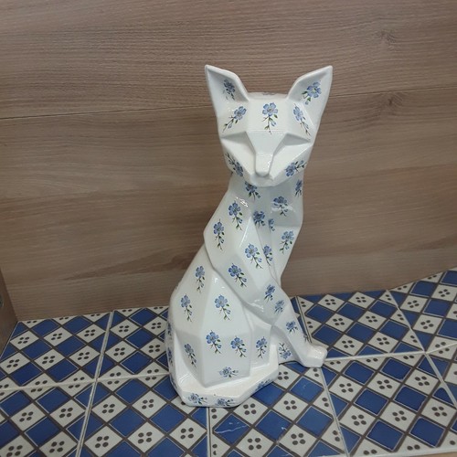 Chat majestueux faience - majestueux, de