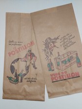 2 sacs pochettes papier Kraft