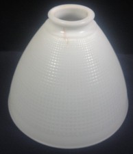 Vintage White Milk Glass 8"