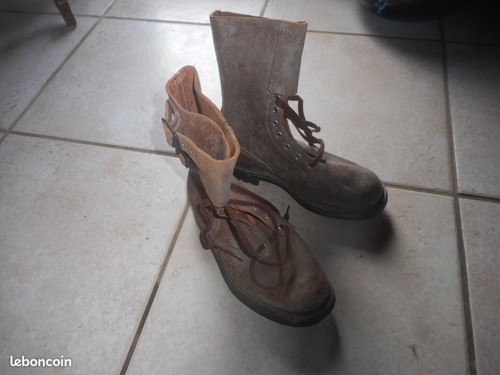 Paire rangers brodequin - de,