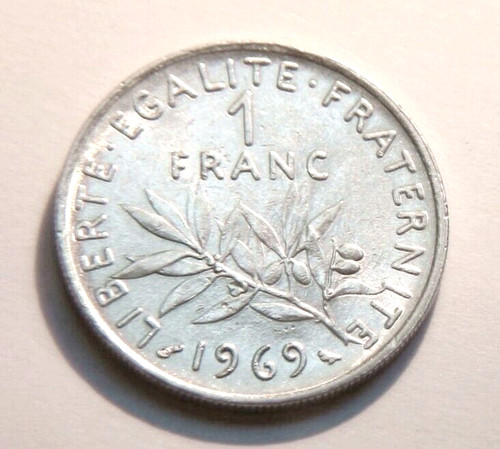 Franc semeuse 1969 sup - semeuse,