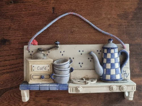 Plaque murale cuisine vintage - plaque,