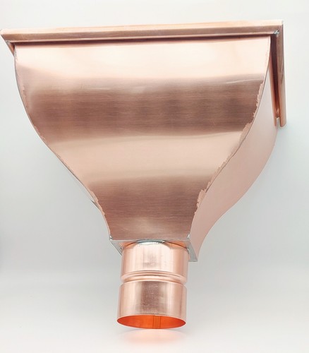 Boite eau cuivre galbée - boite,