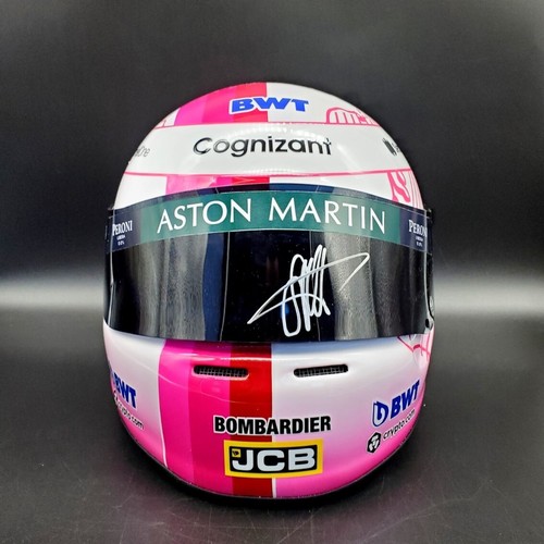 Sebastian vettel signed - sebastian, helmet