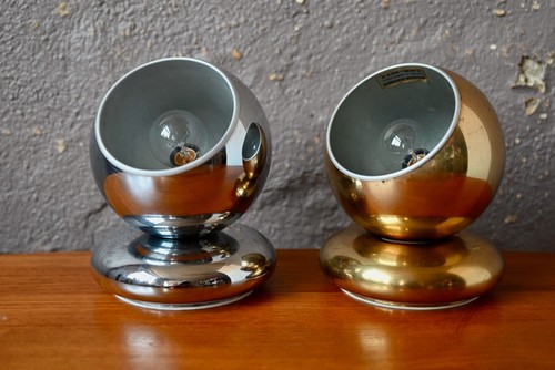 Paire lampes eye ball - de,