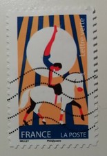 TIMBRE FRANCE VOLTIGE