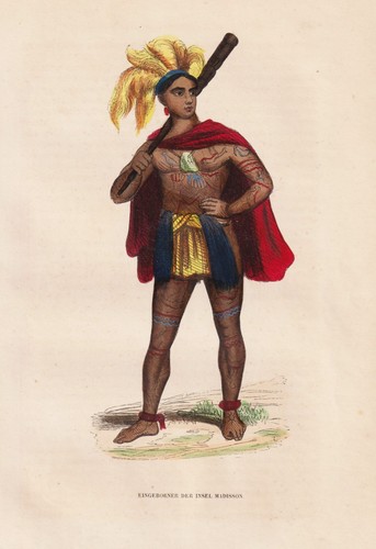 Costume île massacre de - de, l'Île