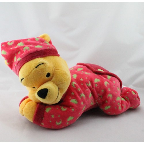Doudou winnie rouge nuages