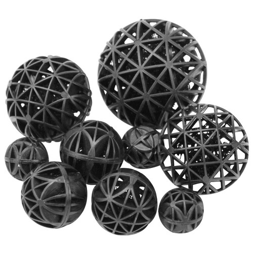 Bioballs filtration aquarium