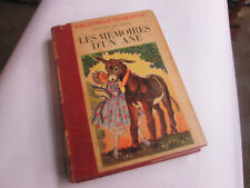 coll.ROUGE et OR.. memoires d'un ane . comtesse de segur