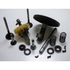 ARBRE A CAMES+SOUPAPES+REGULATEUR MOTEUR BERNARD 417 (2) - MOTEUR BERNARD 417 (2