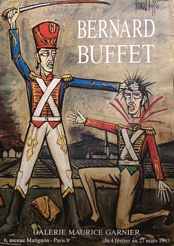 Bernard buffet affiche - bernard,