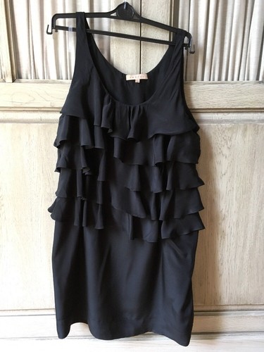 Robe soie noire - sandro, 40