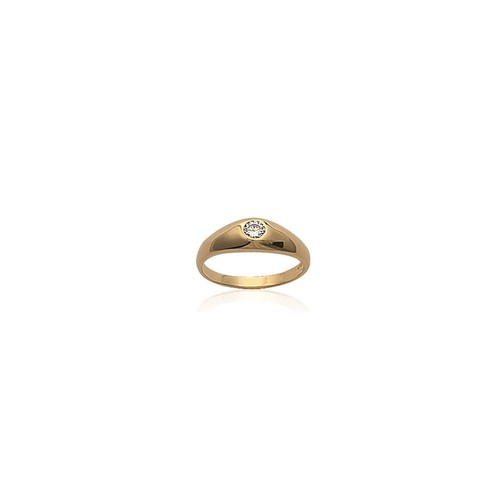 Bague jonc bijou - , or