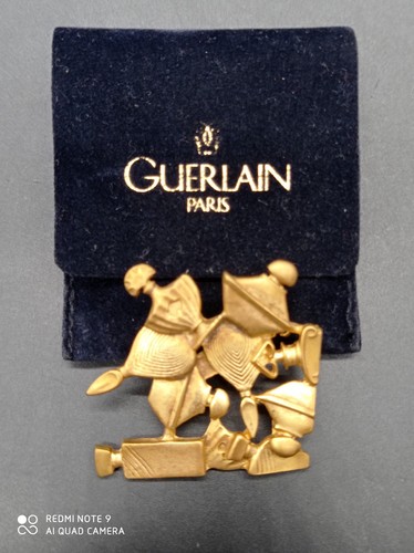 Broche bronze guerlain - broche,