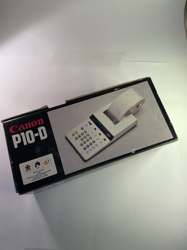 Calcolatrice canon p10 - calcolatrice, p10-d