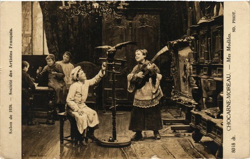 Cpa salon 1920 - cpa, ak