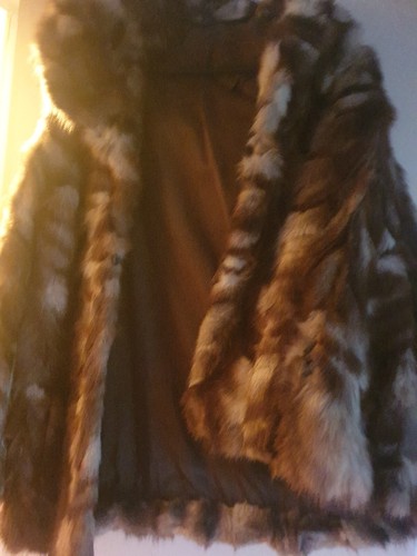 Veste fourrure veritable - en,
