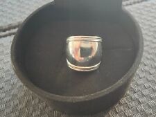 Bague art Ethnique artisanale T57  bijoux Argent Massif 925