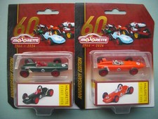 2 voitures Majorette F1