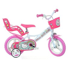 Vélo Pour Fille Biciclette Dino Bikes Hello Kitty Club 2 - Taille 12" Pouces