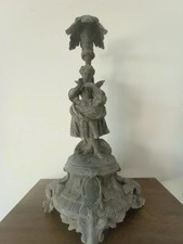 ancien bougeoir 31 cm à peu
