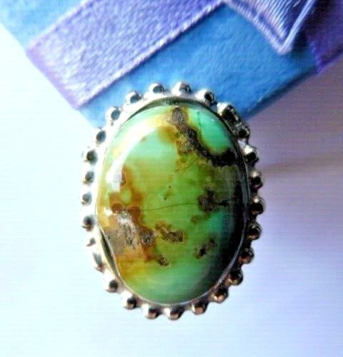 Bague turquoise tibet - en,