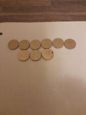 Lots De 7 Pieces 1/2 Francs