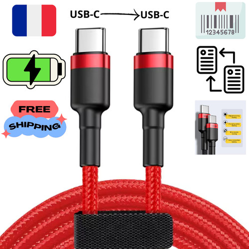 Câble usb vers type - usb, c