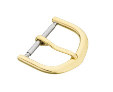 Minott Boucle de Pin Acier Inox Couleur or Jaune Brillant / Poliert