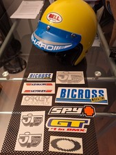 Casque Bell 500 Visiere Haro Bmx Vintage Stickers Jt Racing Oakley Bicross Gt
